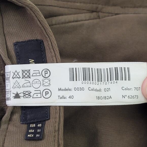 Massimo Dutti Women's Pants Brown Size EU 40 /‎ US 31 - Picture 6 of 13